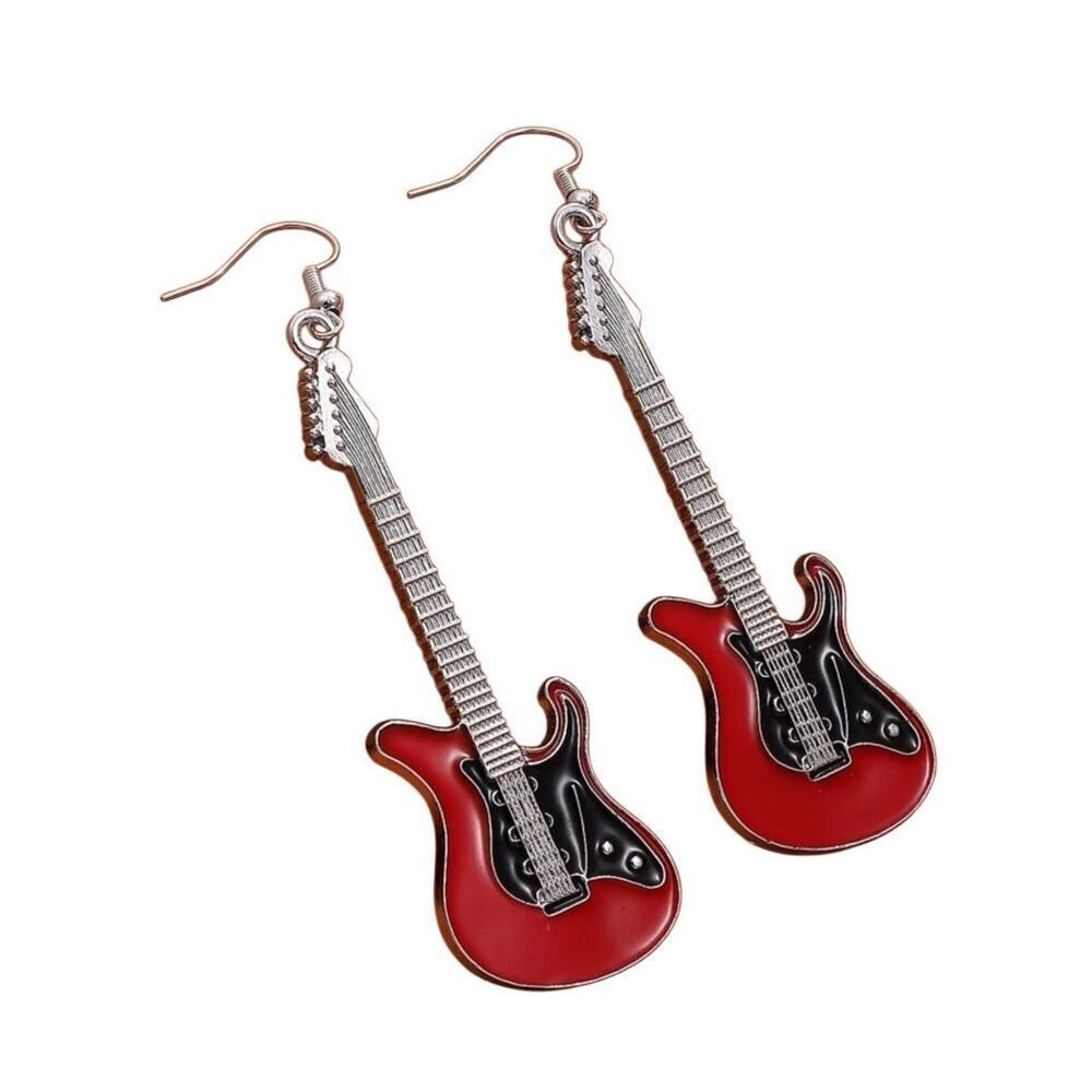 Hot Guitar Earrings
